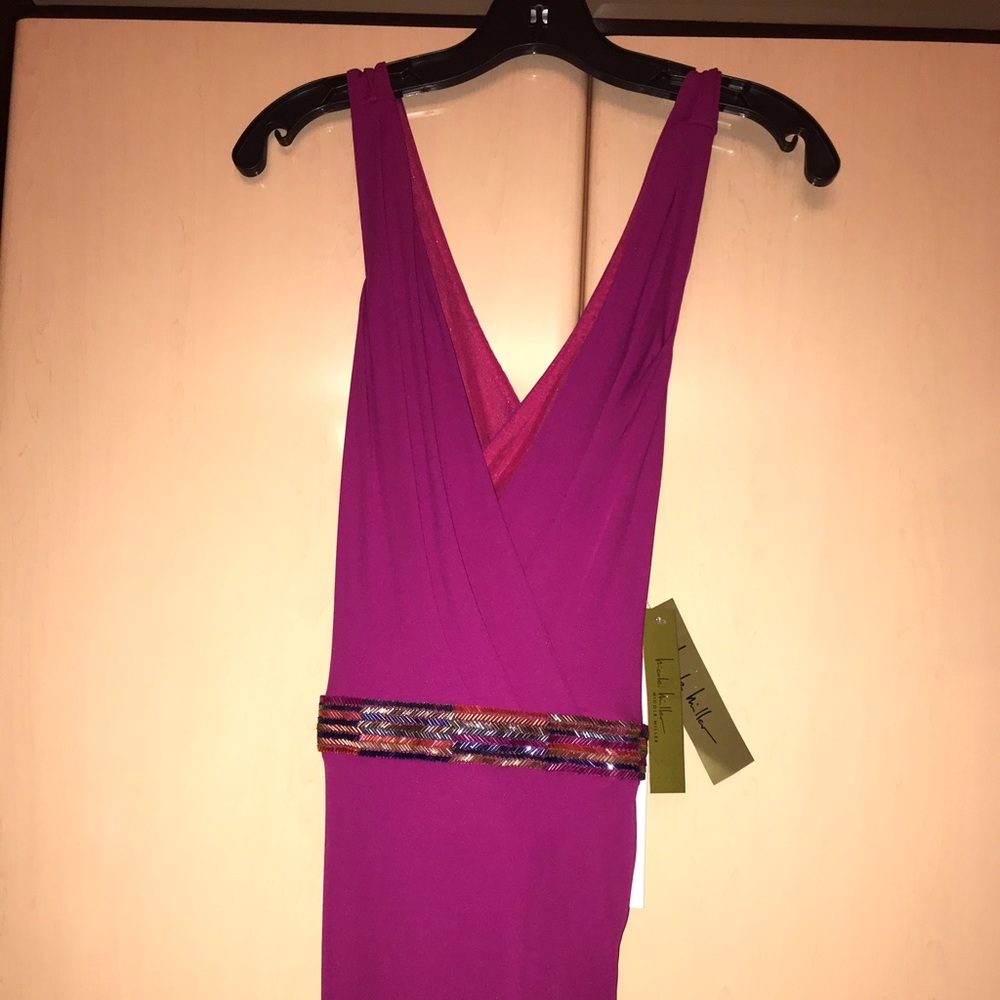 New Nicole Miller dress magenta